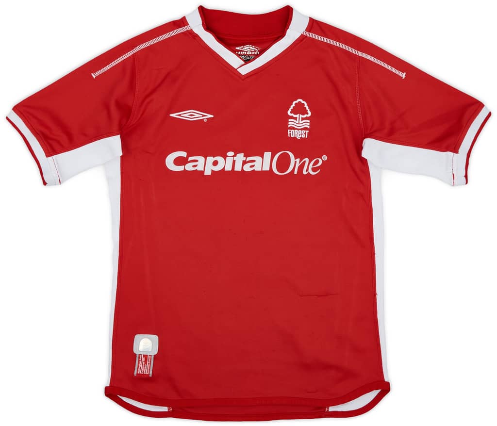 2003-04 Nottingham Forest Home Shirt - 8/10 - (M.Boys)