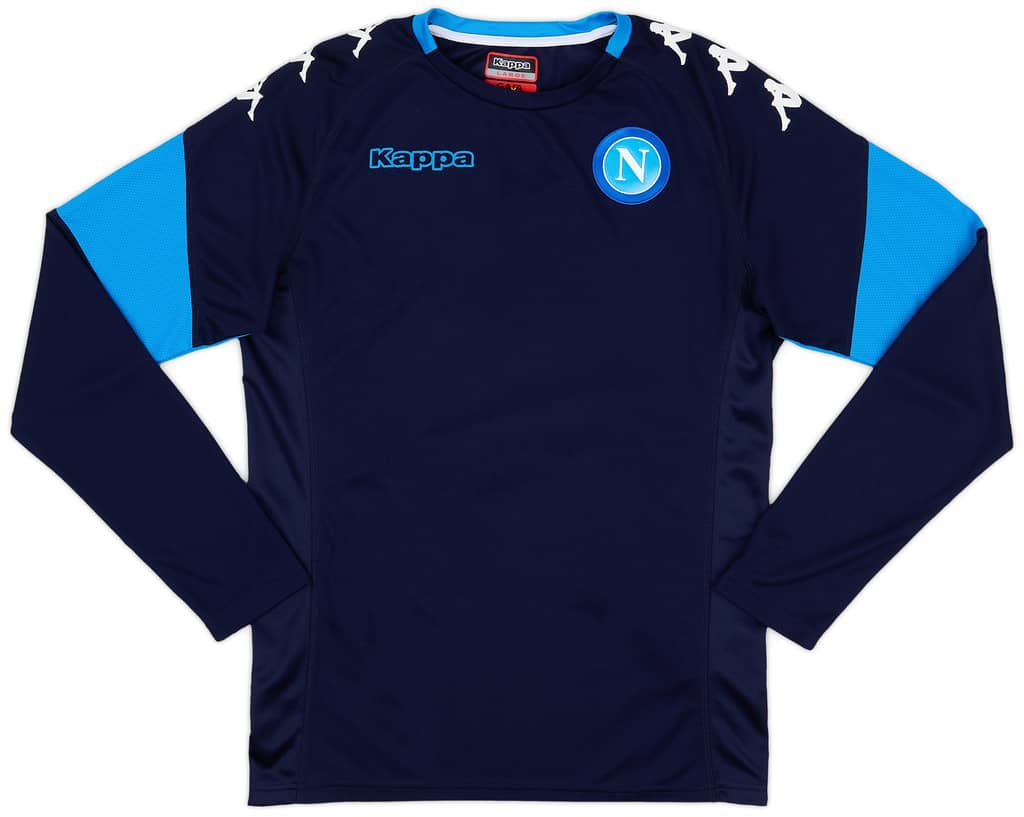 2017-18 Napoli Kappa Training L/S Tee # - 6/10