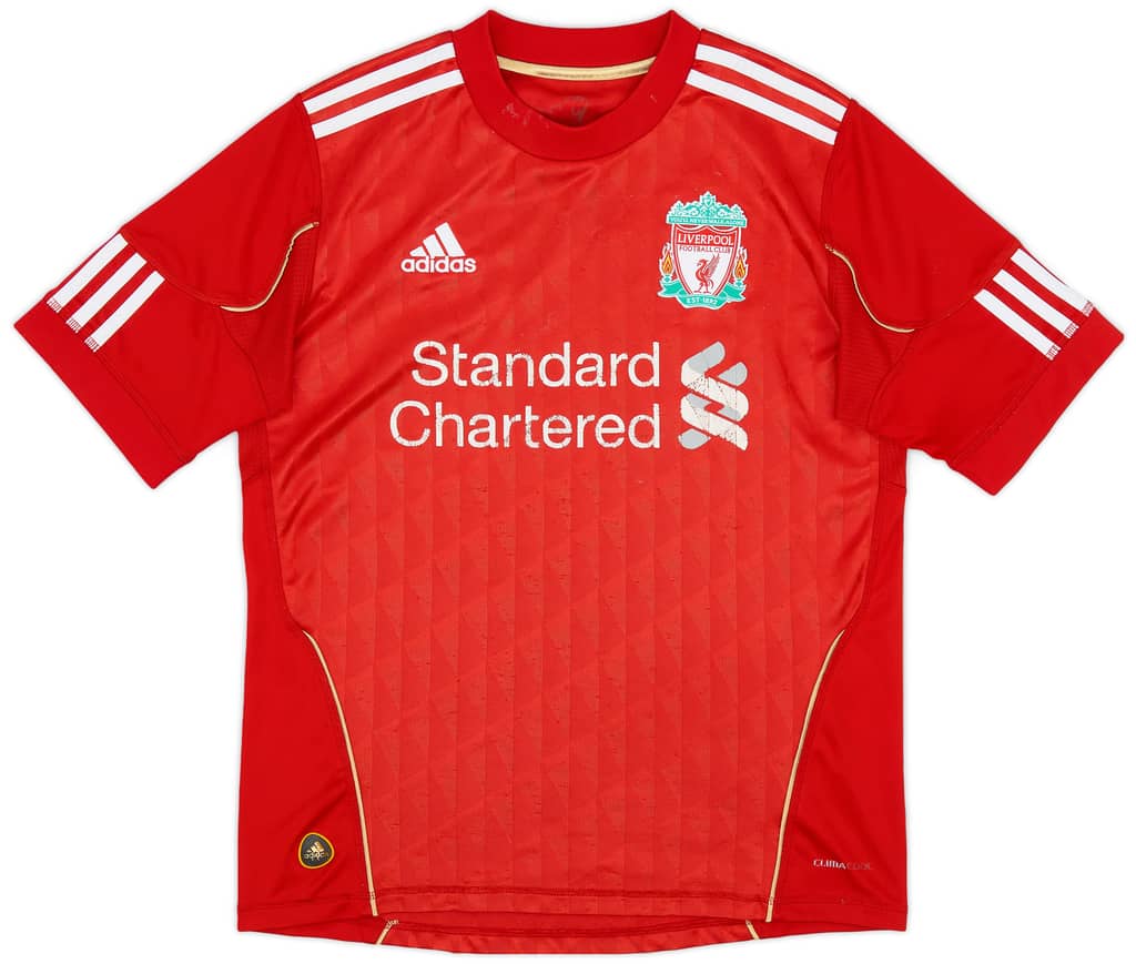 2010-12 Liverpool Home Shirt - 4/10 - (S)