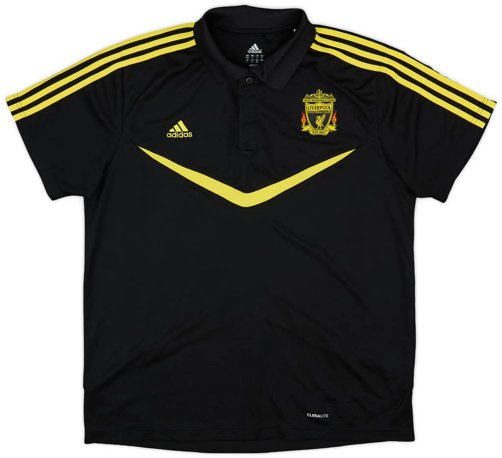 2010-11 Liverpool adidas Polo Shirt - 8/10 - (L/XL)