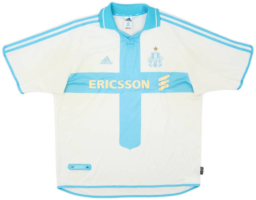 2000-01 Olympique Marseille Home Shirt - 4/10 - (XL)