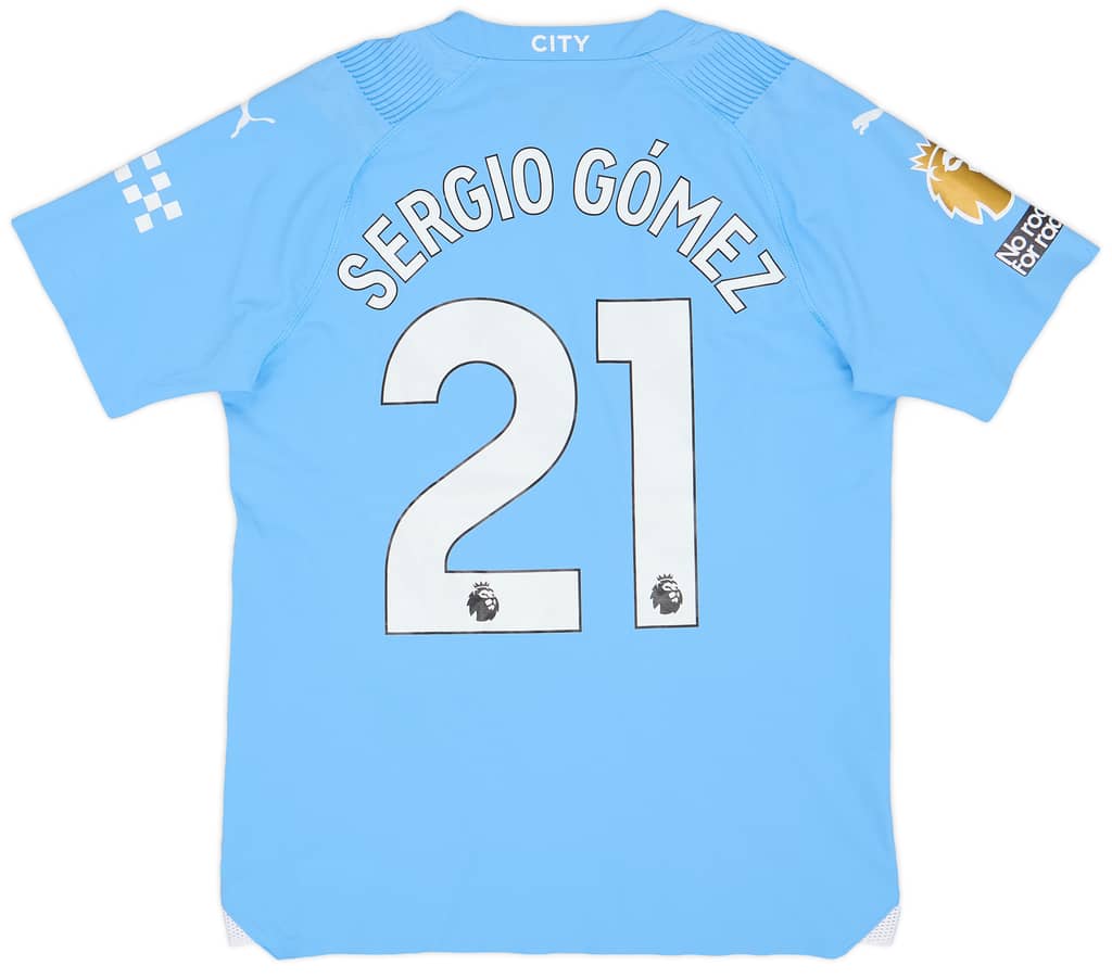 2023-24 Manchester City Match Issue Sergio Gomez #21