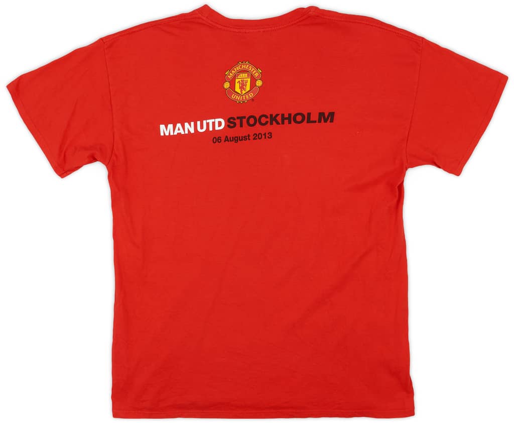 2013 Manchester United Stockholm Leisure Tee - 8/10 - (L)