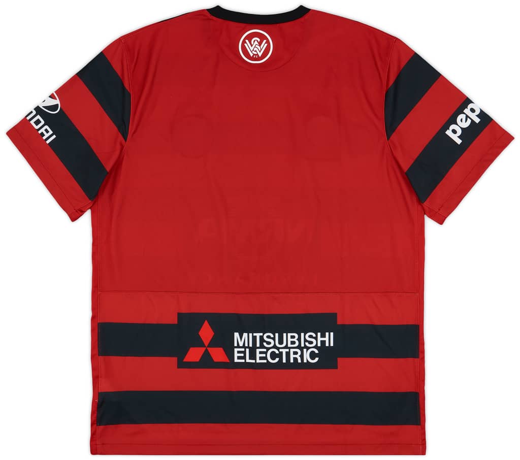 2015-16 Western Sydney Wanderers Home Shirt - 9/10 - (XL)