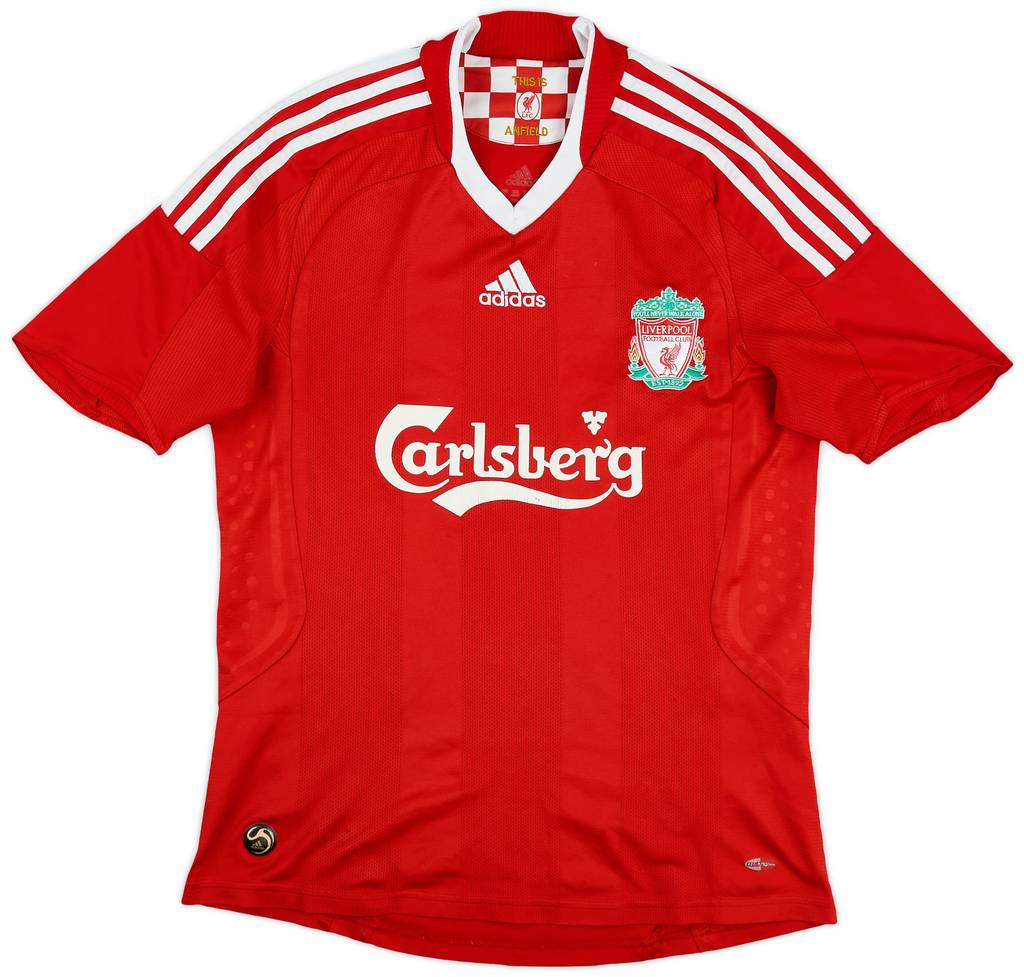 2008-10 Liverpool Home Shirt - 4/10 - (S)