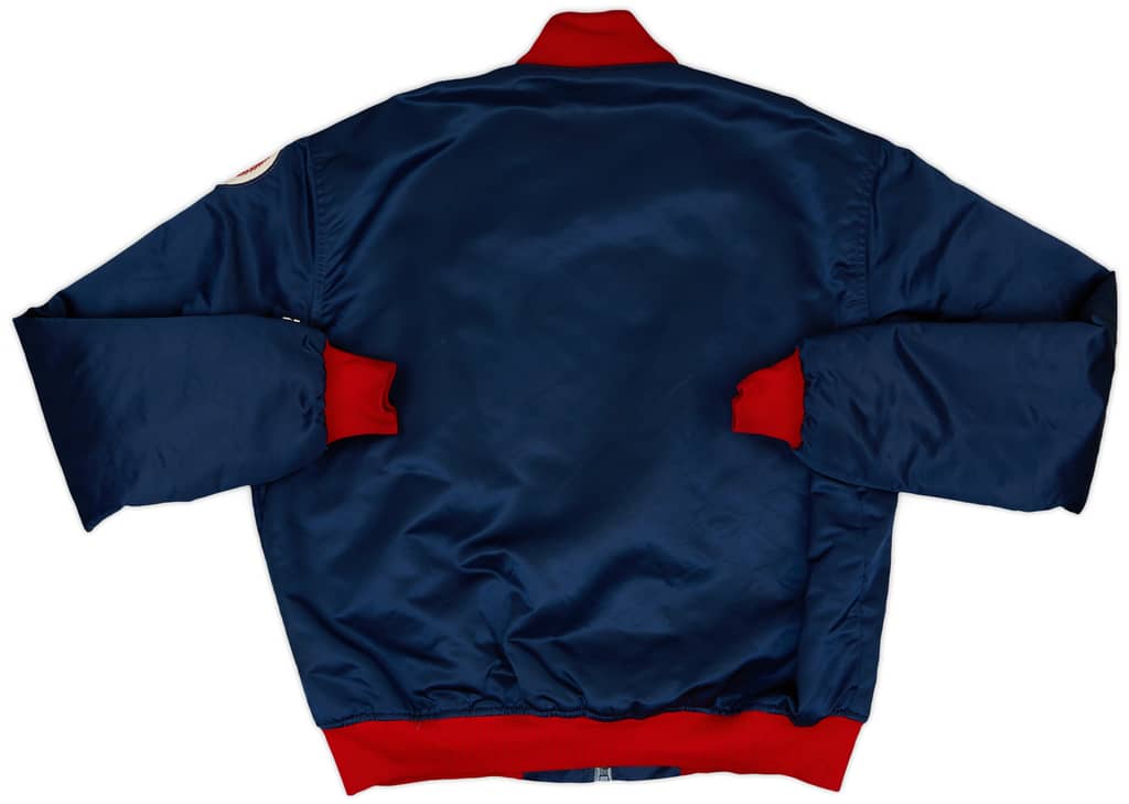 1980s California Angels Starter Satin Varsity Jacket - 8/10 - (XL)
