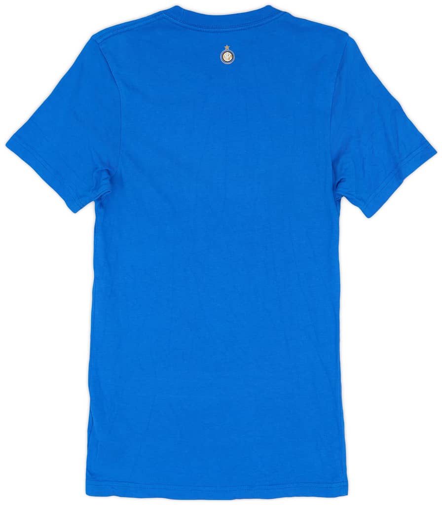 2014-15 Inter Milan Graphic Tee - 7/10 - (S)
