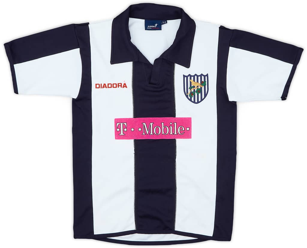 2005-06 West Brom Home Shirt Kanu #25 - 5/10 - (7-8 Years)