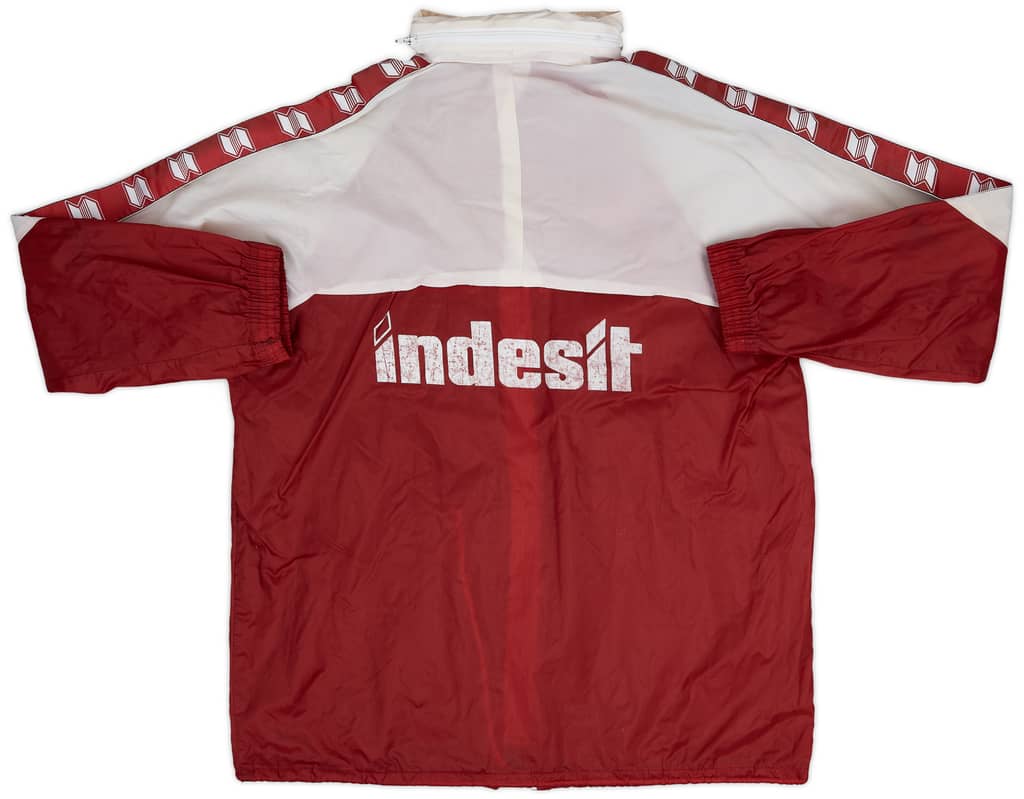 1991-92 Torino ABM Hooded Rain Jacket - 5/10 - (S)