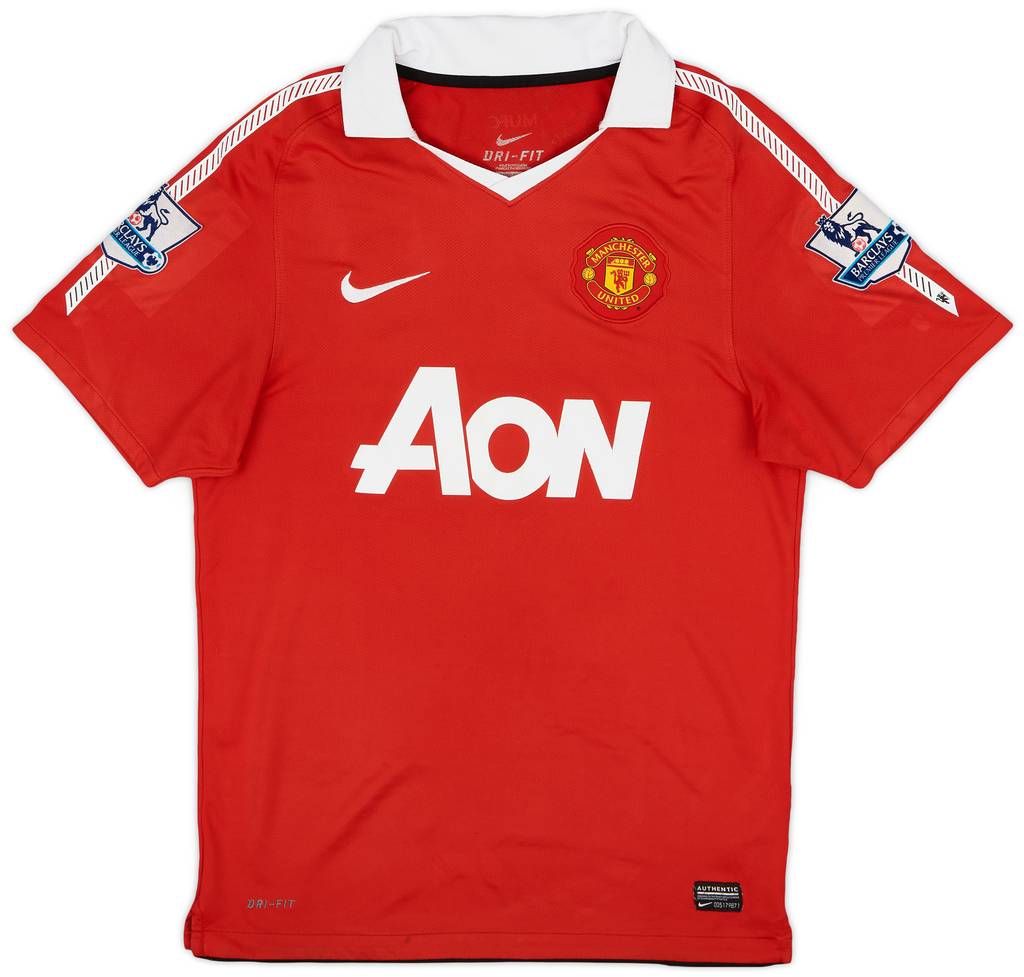 2010-11 Manchester United Home Shirt Rafael #21 - 5/10 - (S)