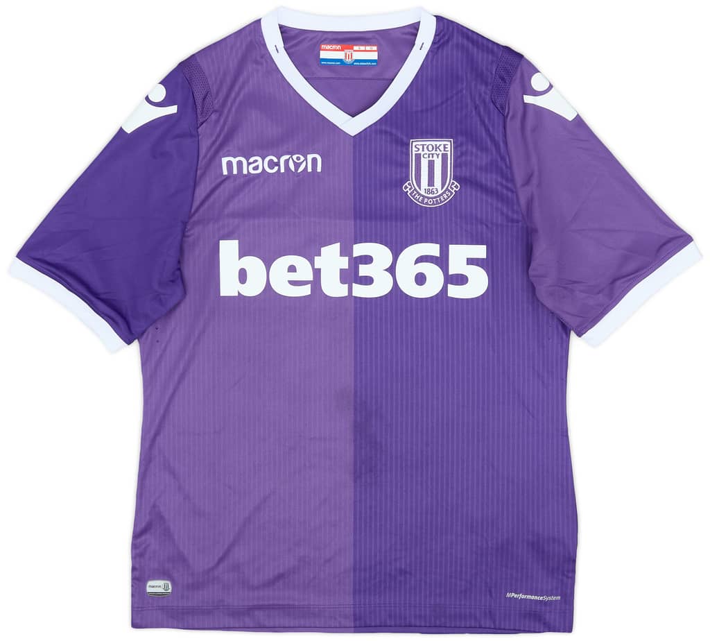 2018-19 Stoke City Away Shirt - 9/10 - (Women's S)