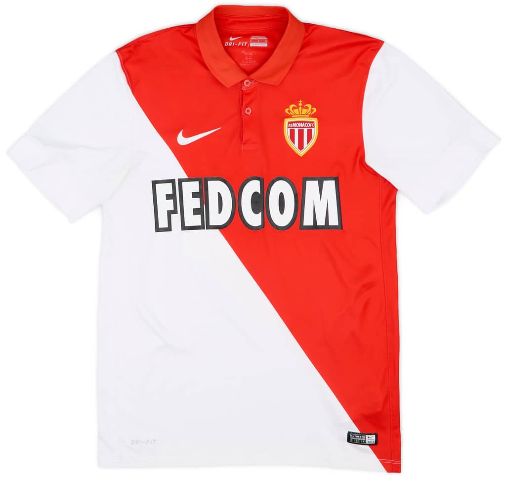 2014-15 Monaco Home Shirt Berbatov #10 - 8/10 - (S)