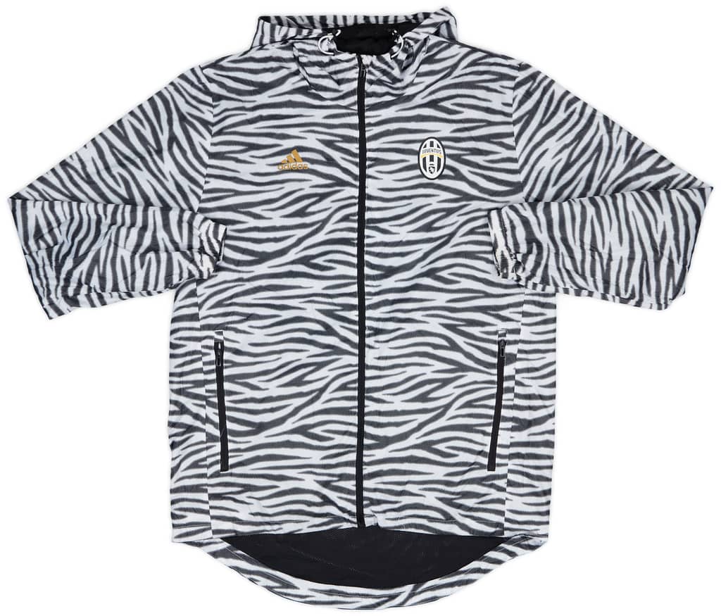 2016-17 Juventus adidas Hooded Track Jacket - 10/10 - (M)