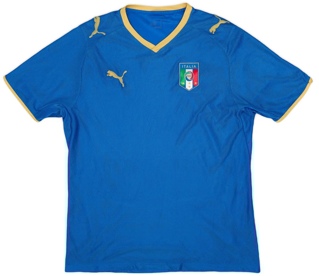 2007-08 Italy Home Shirt - 6/10 - (M)