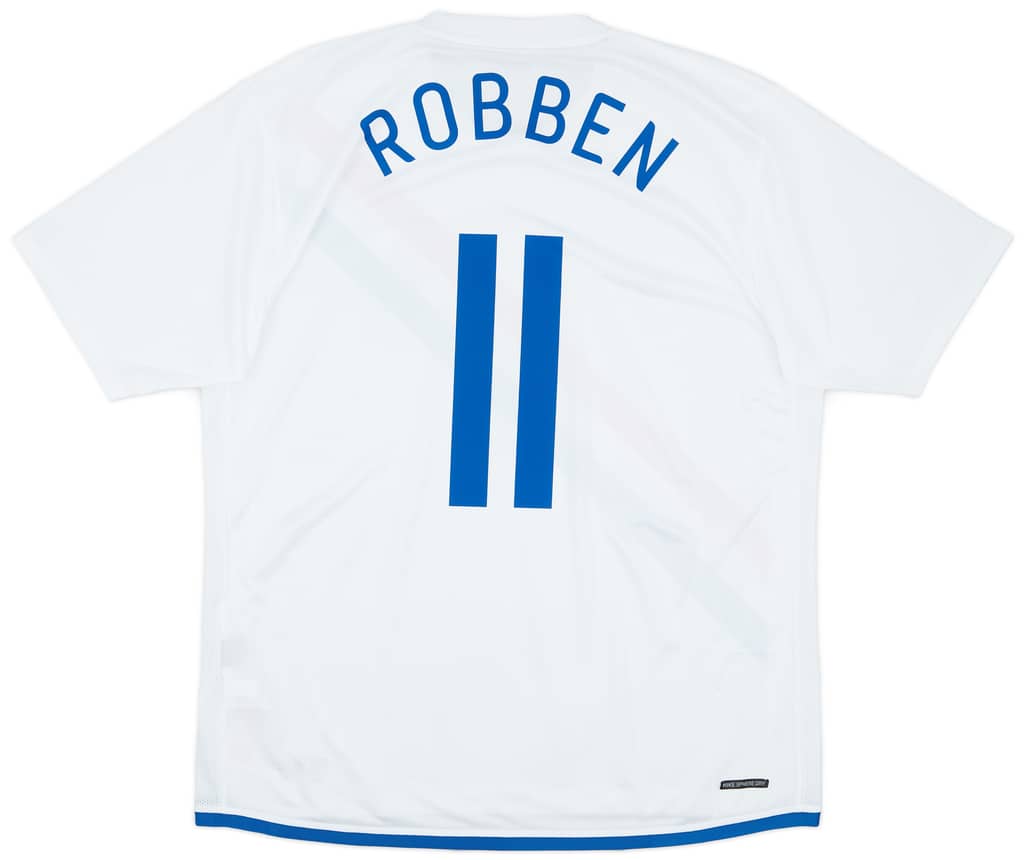 2006-08 Netherlands Away Shirt Robben #11 - 8/10 - (L)