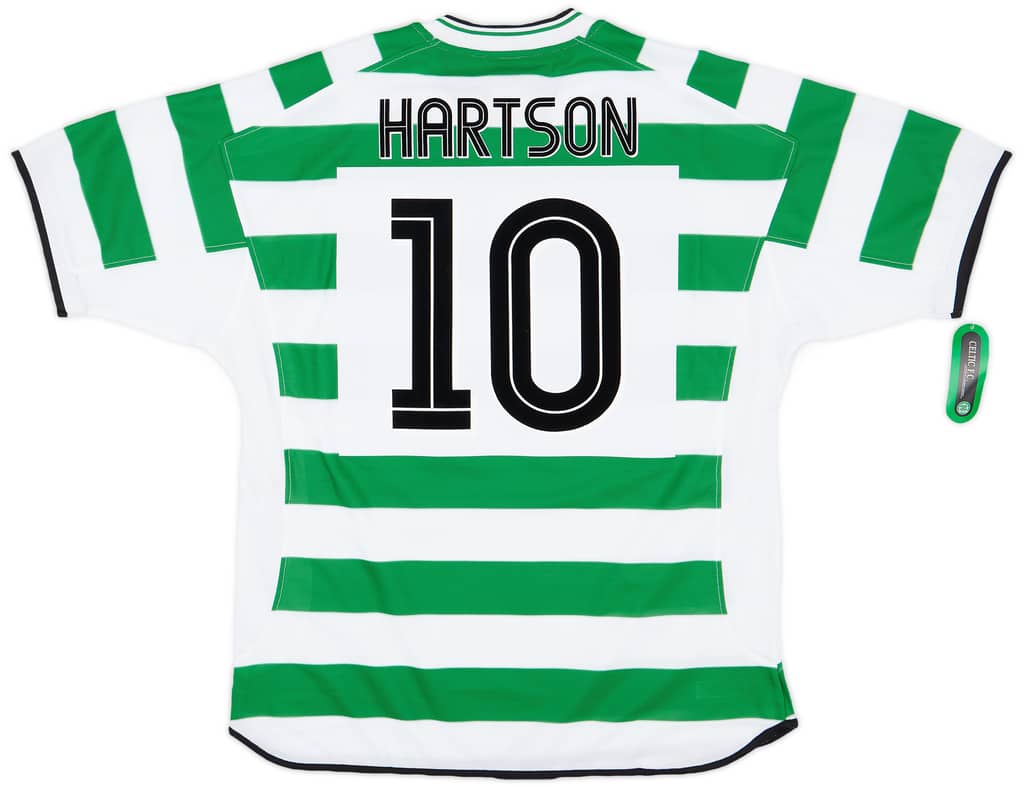 2001-03 Celtic Home Shirt Hartson #10 (XL)