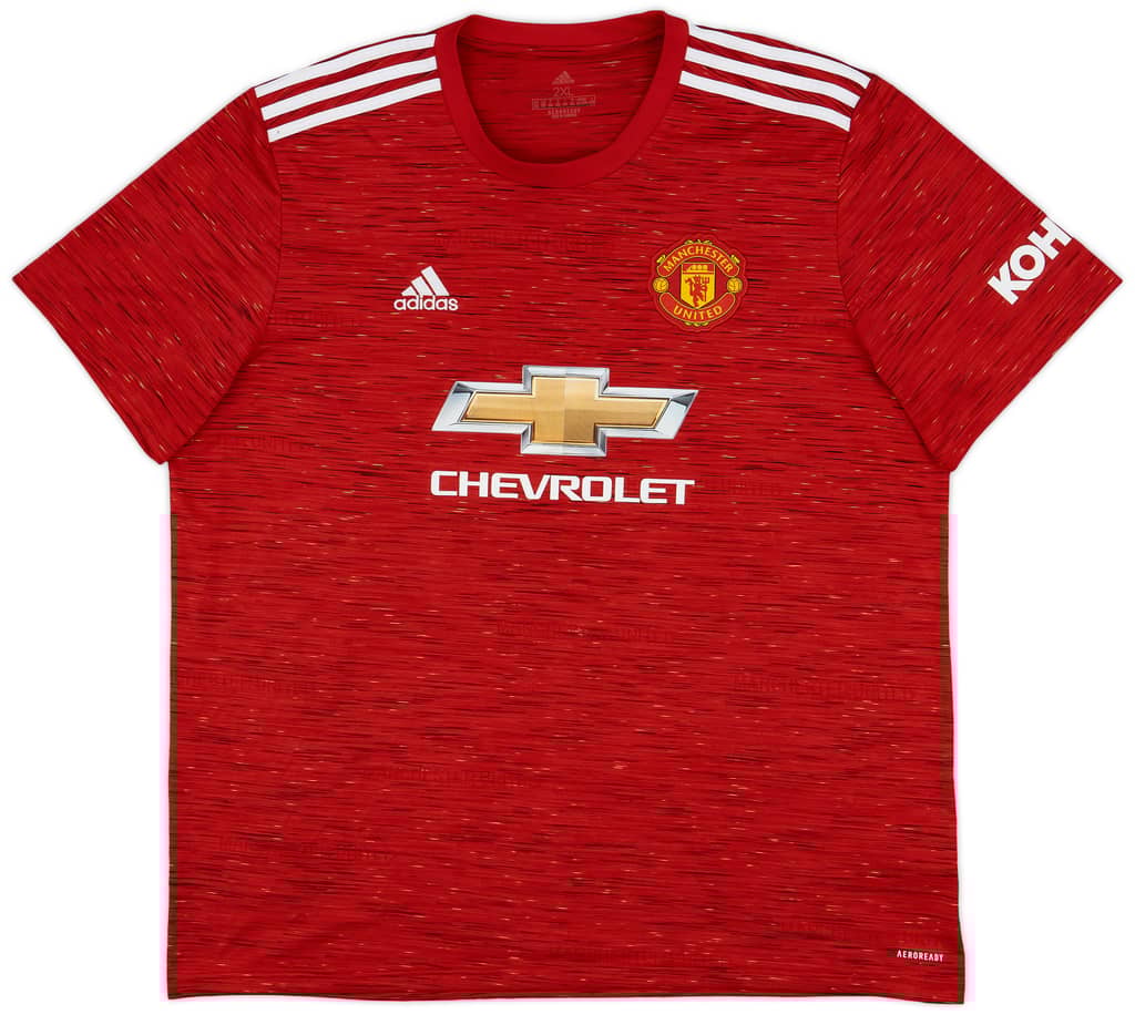 2020-21 Manchester United Home Shirt Mata #8 - 8/10 - (XXL)