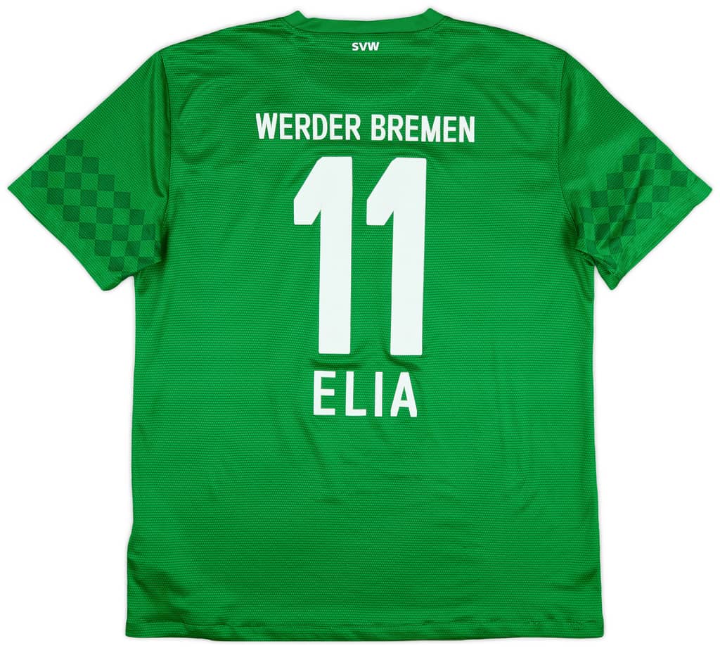 2011-12 Werder Bremen Home Shirt Elia #11 - 7/10 - (L)