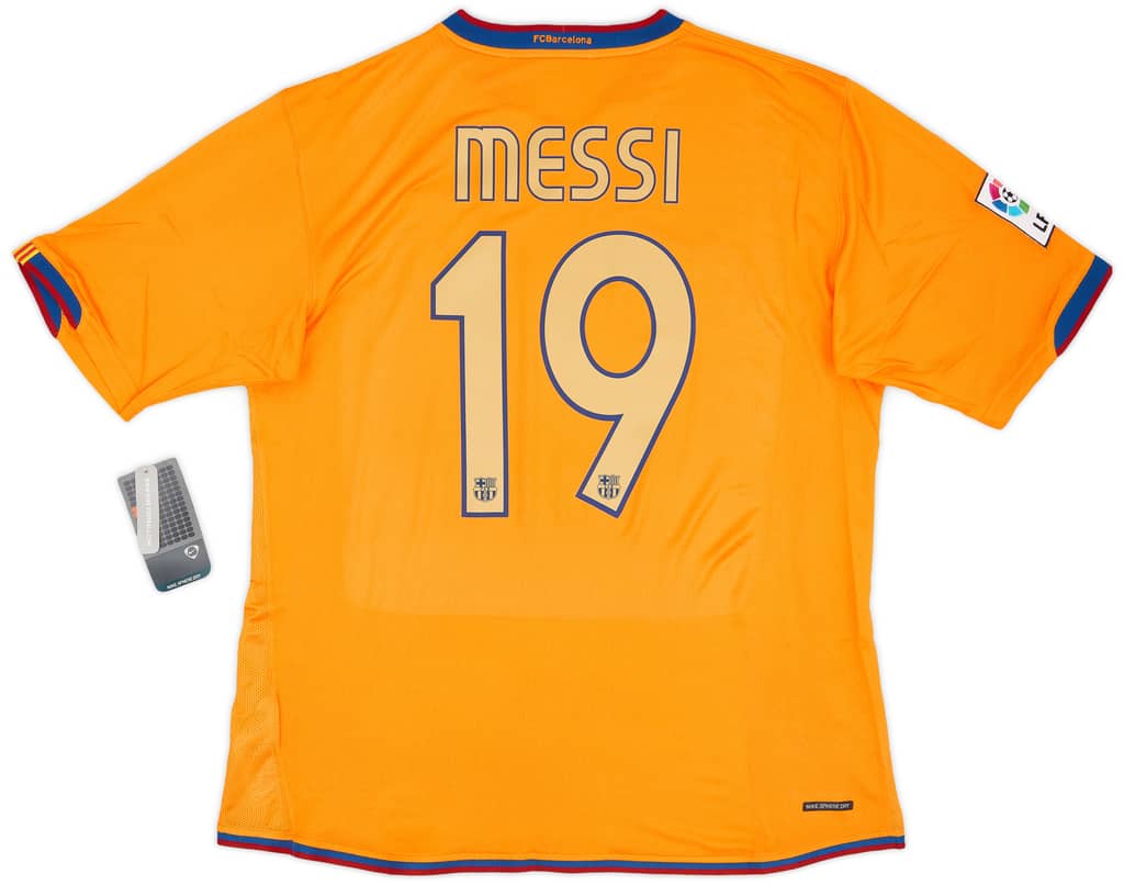 2006-08 Barcelona Away Shirt Messi #19 (L)