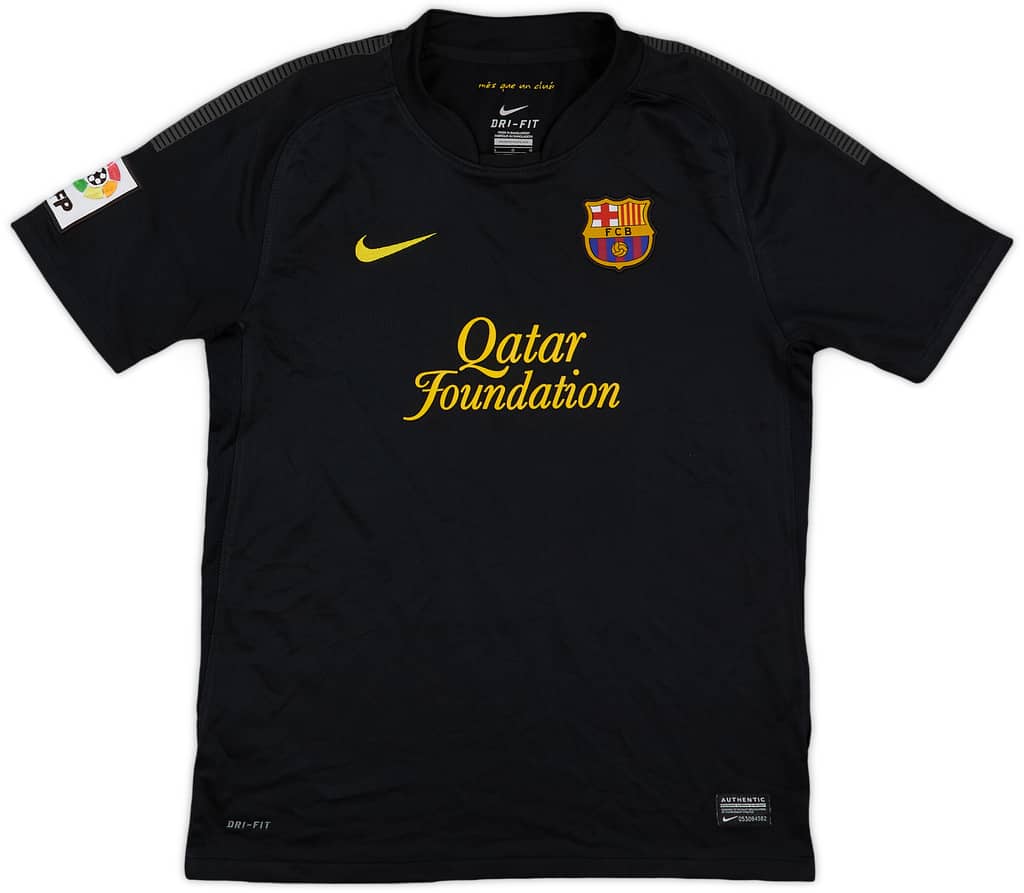2011-12 Barcelona Away Shirt - 8/10 - (L.Boys)