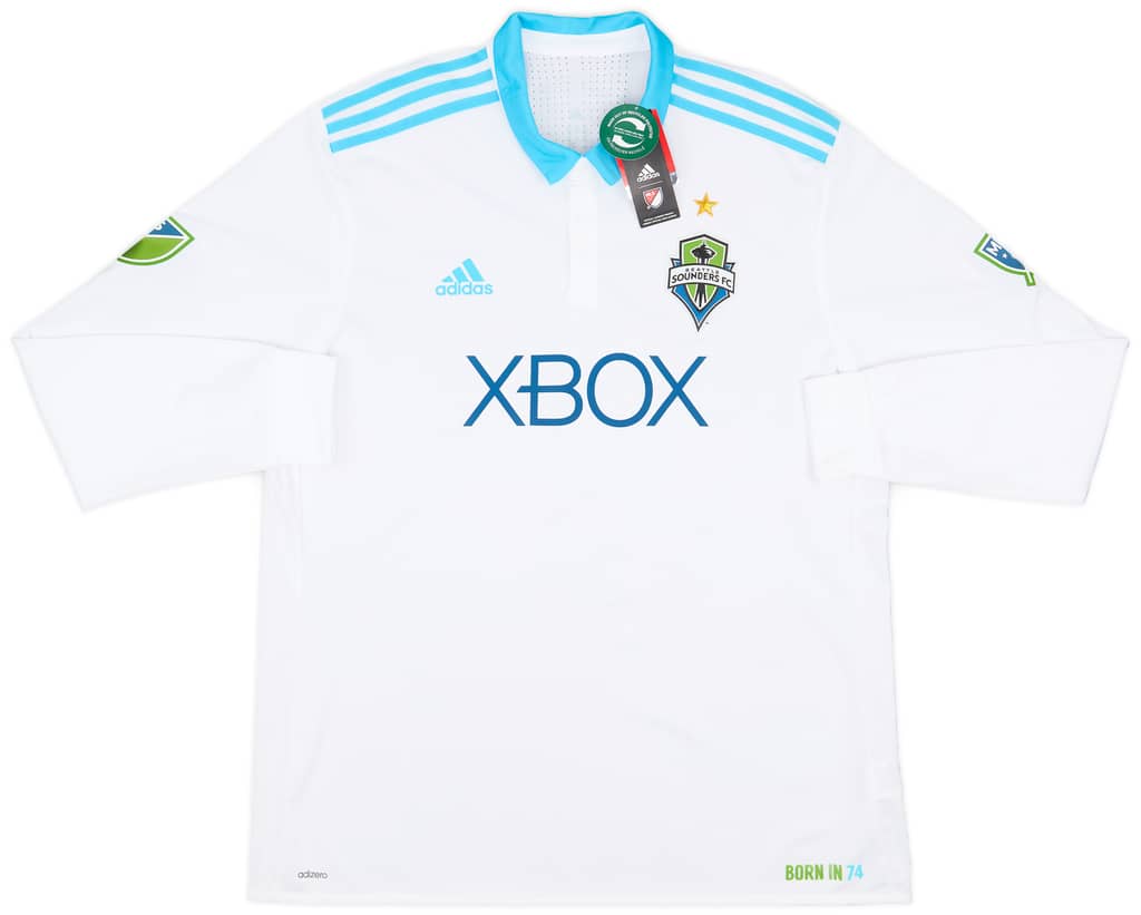 2017 Seattle Sounders Authentic Away L/S Shirt (XXL)
