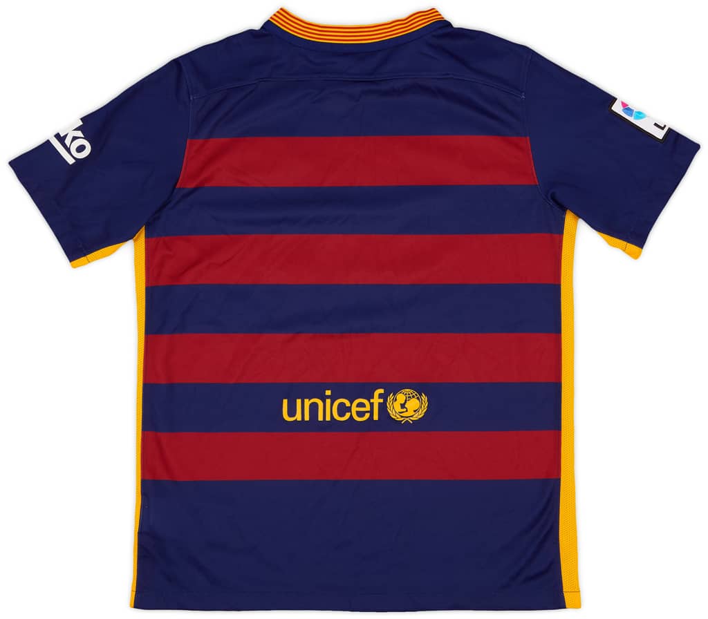 2015-16 Barcelona Home Shirt - 6/10 - (XL.Boys)
