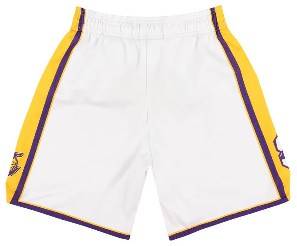 2002-05 LA Lakers Champion Shorts (Alternate) M