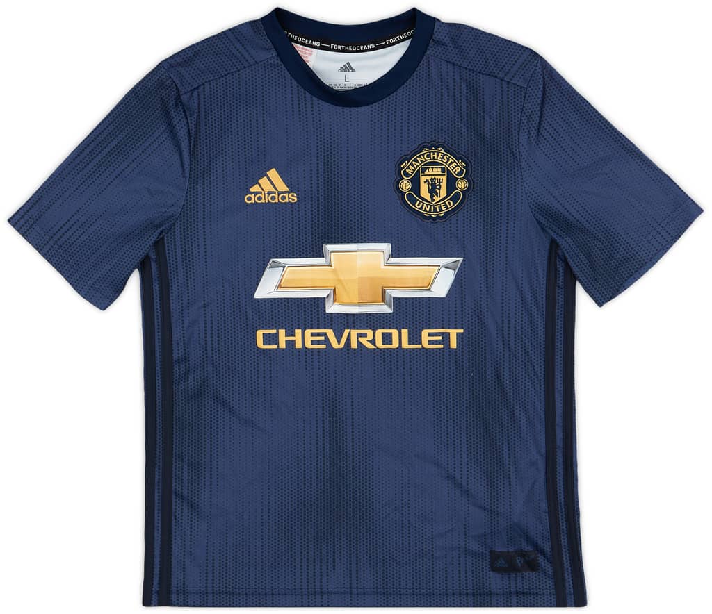 2018-19 Manchester United Third Shirt - 8/10 - (L.Boys)