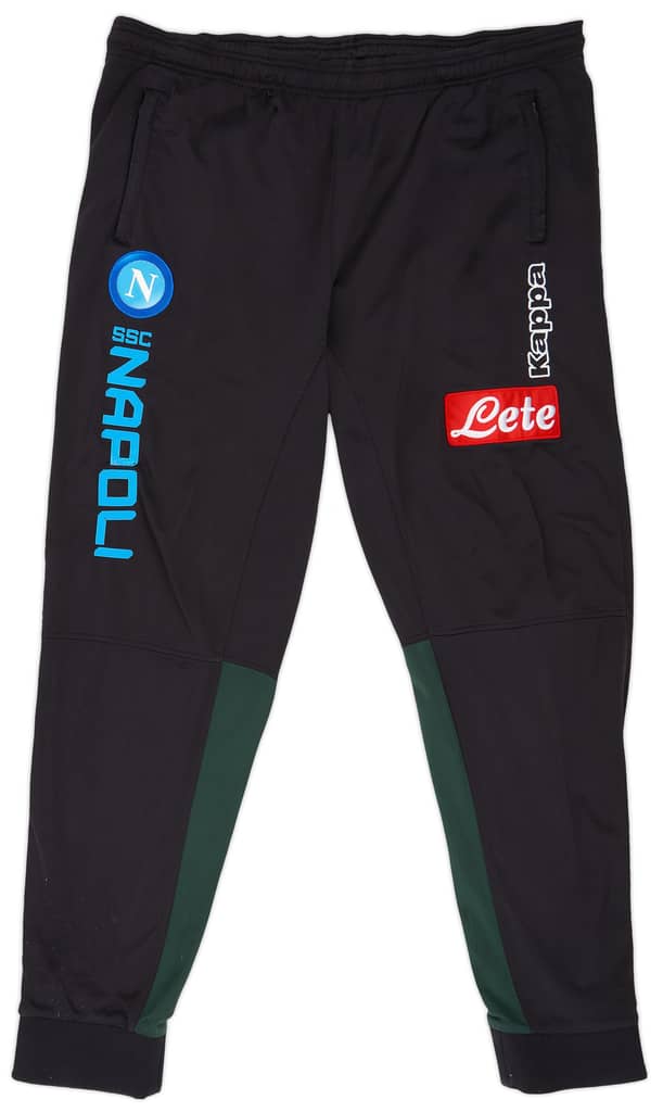 2017-18 Napoli Kappa Track Pants/Bottoms - 8/10 - (3XL)
