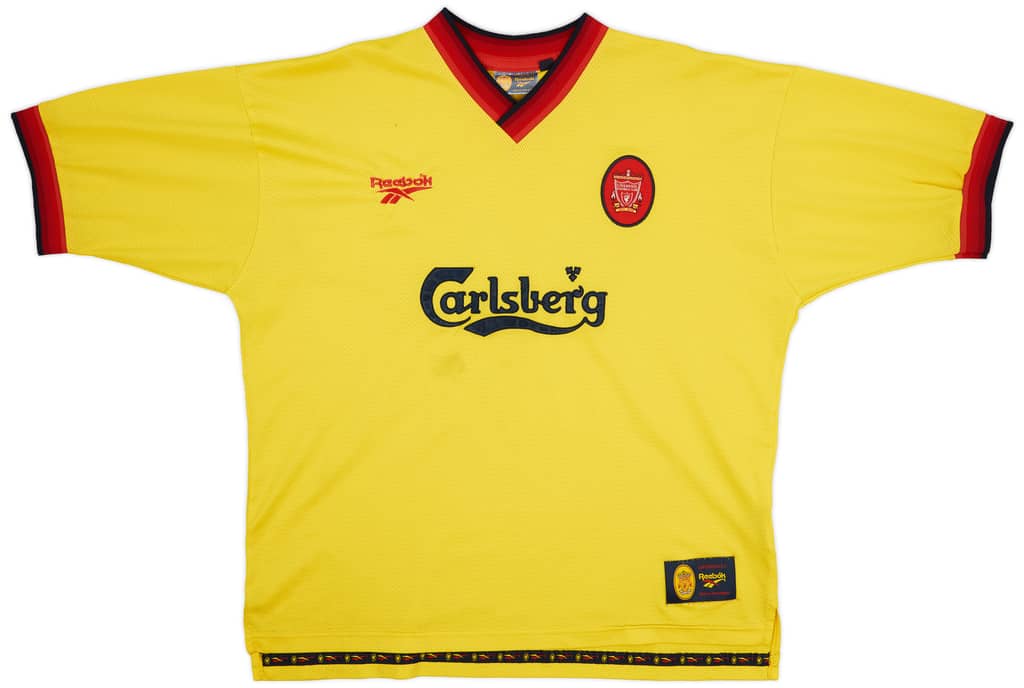 1997-99 Liverpool Away Shirt Owen #10 - 6/10 - (XL)