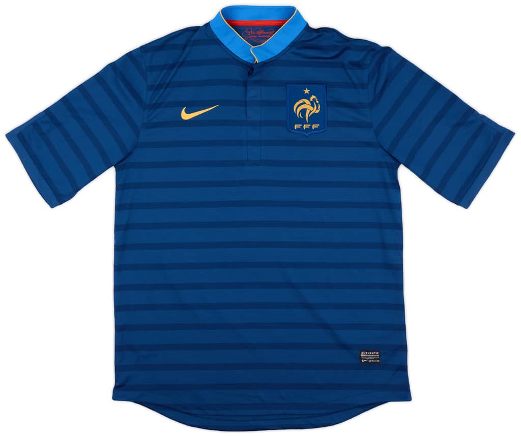 2012-13 France Home Shirt - 9/10 - (L)