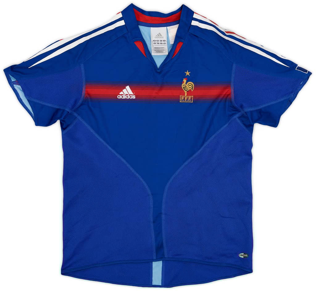 2004-06 France Home Shirt - 8/10 - (M.Boys)