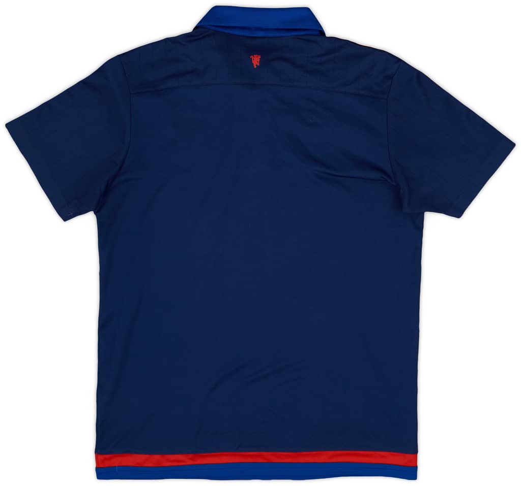 2015-16 Manchester United adidas Polo Shirt - 8/10 - (S)