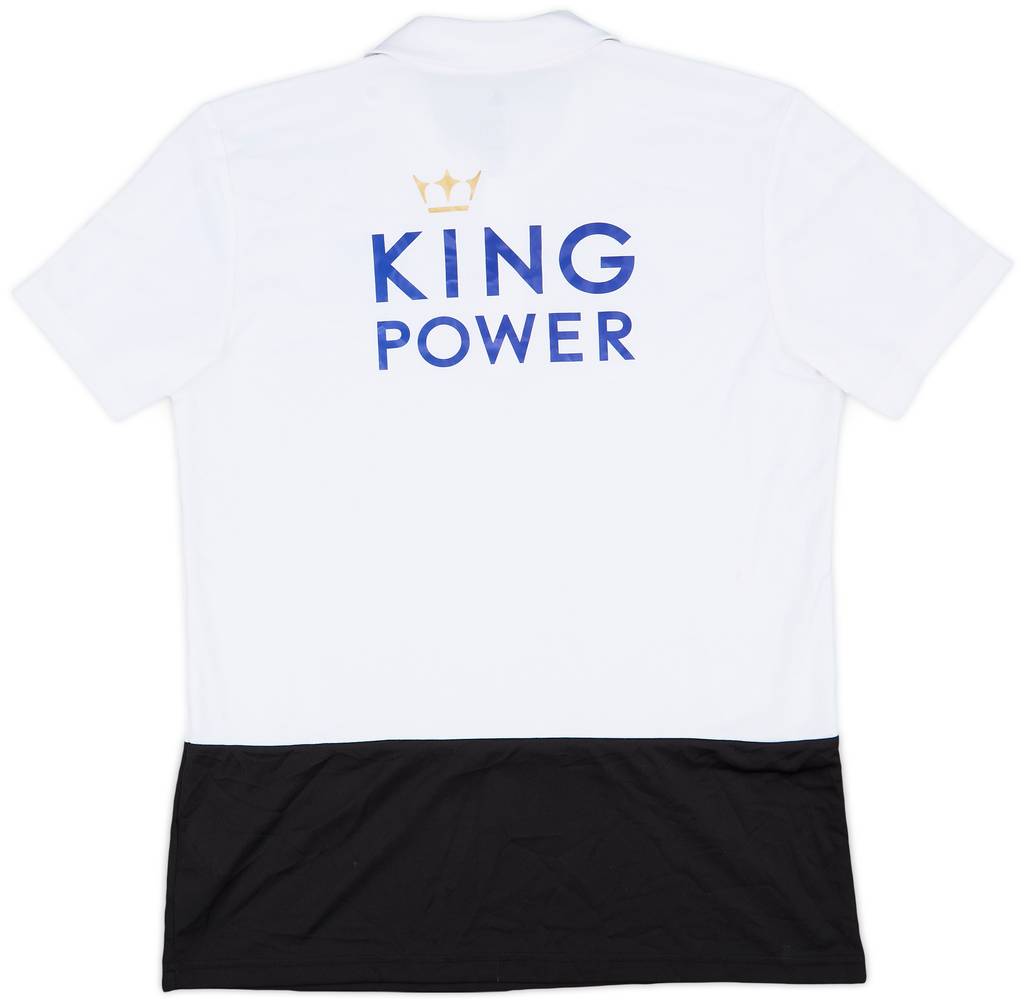 2017-18 Leicester City adidas Polo Shirt - 9/10 - (L)