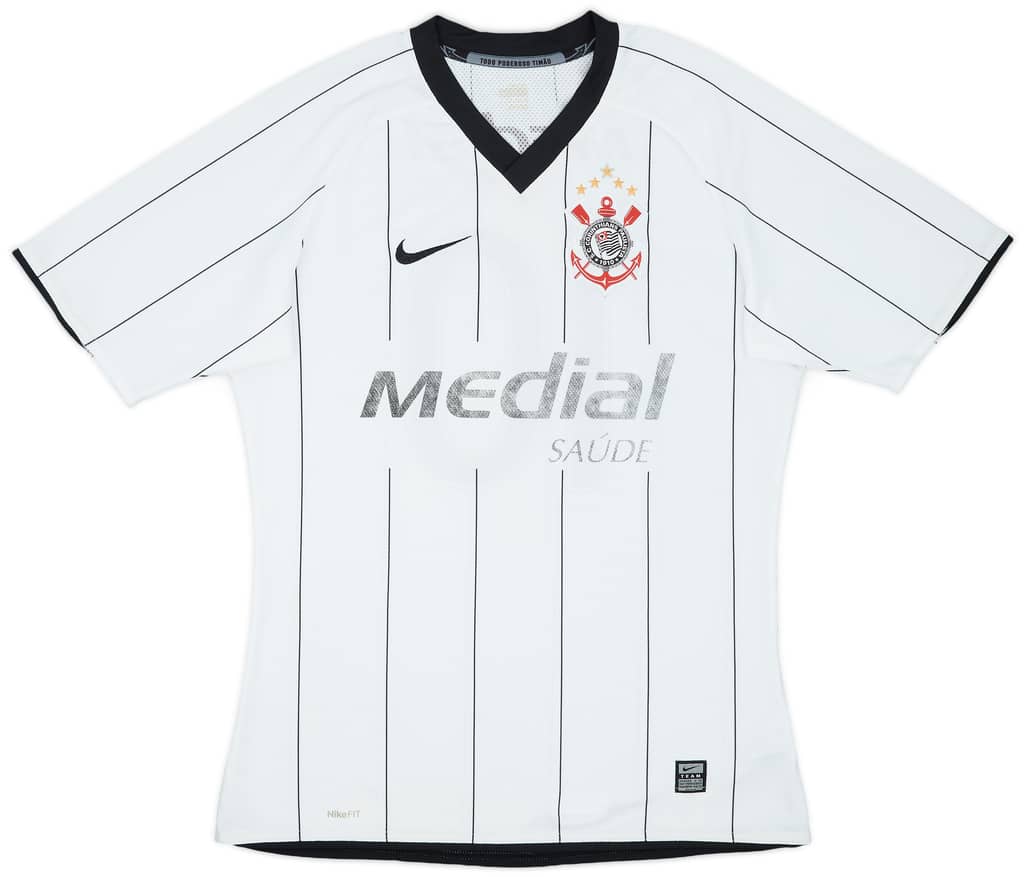 2008 Corinthians Home Shirt #10 - 5/10 - (L)