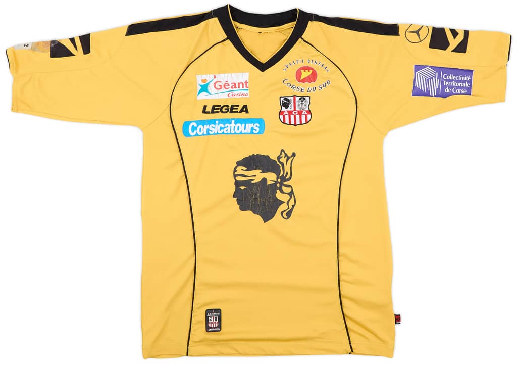 2008-09 Ajaccio Away Shirt Pereira #5 - 6/10 - (M)