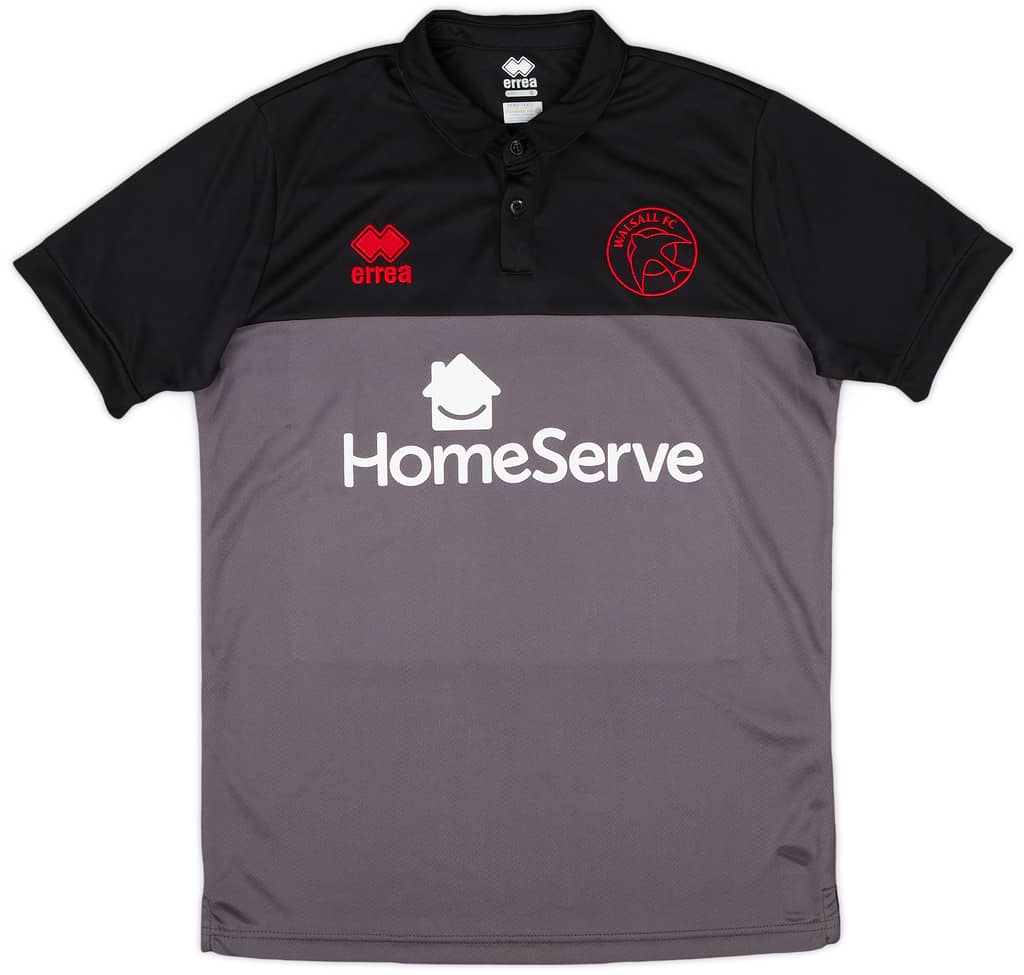 2018-19 Walsall Errea Polo Shirt - 8/10 - (S)