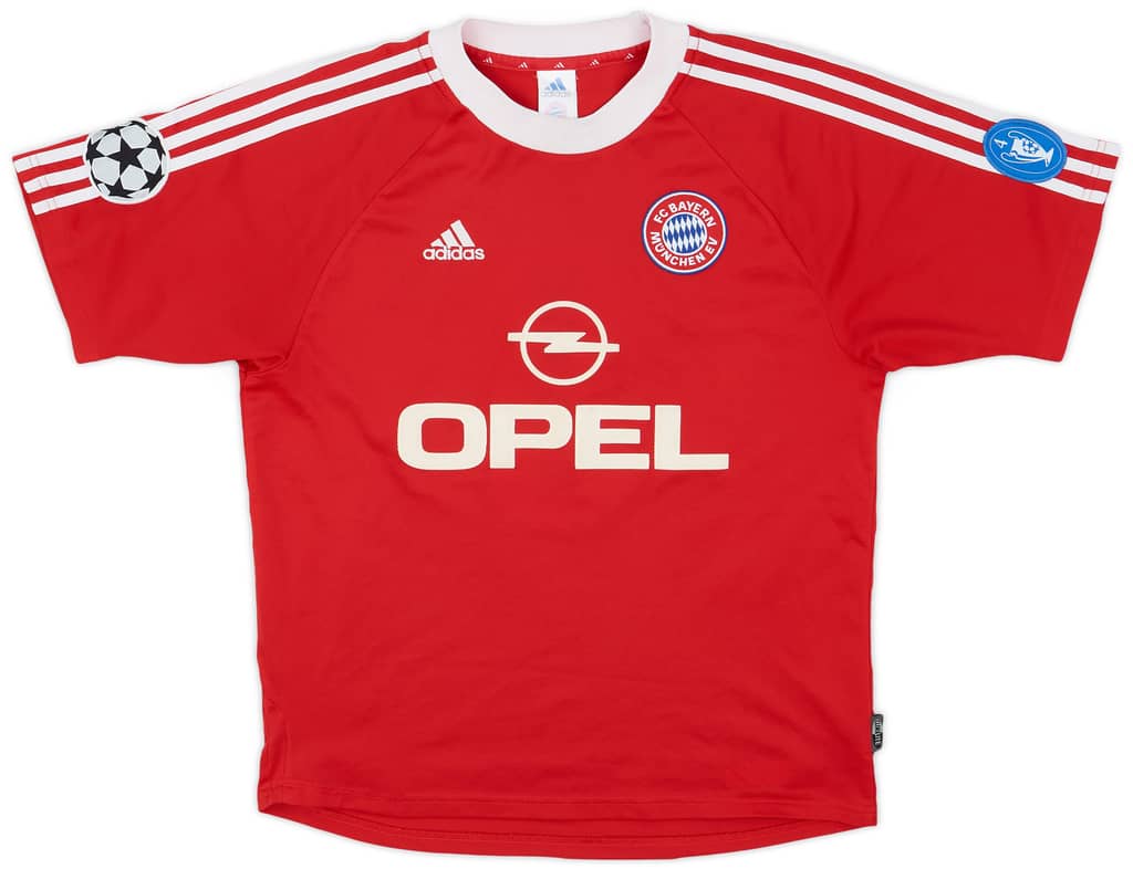 2001-02 Bayern Munich CL Shirt Elber #9 - 8/10 - (M)