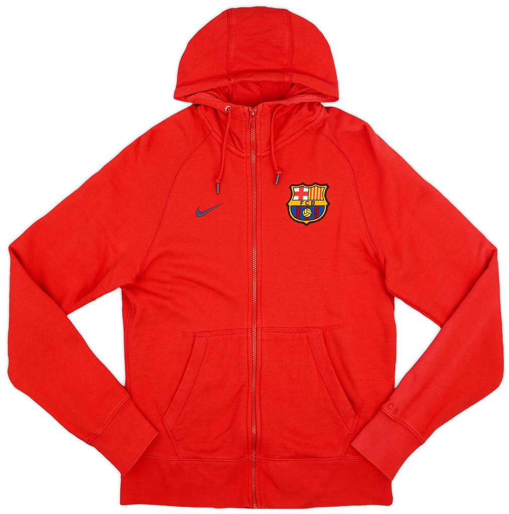 2014-15 Barcelona Nike Hooded Top - 9/10 - (M)