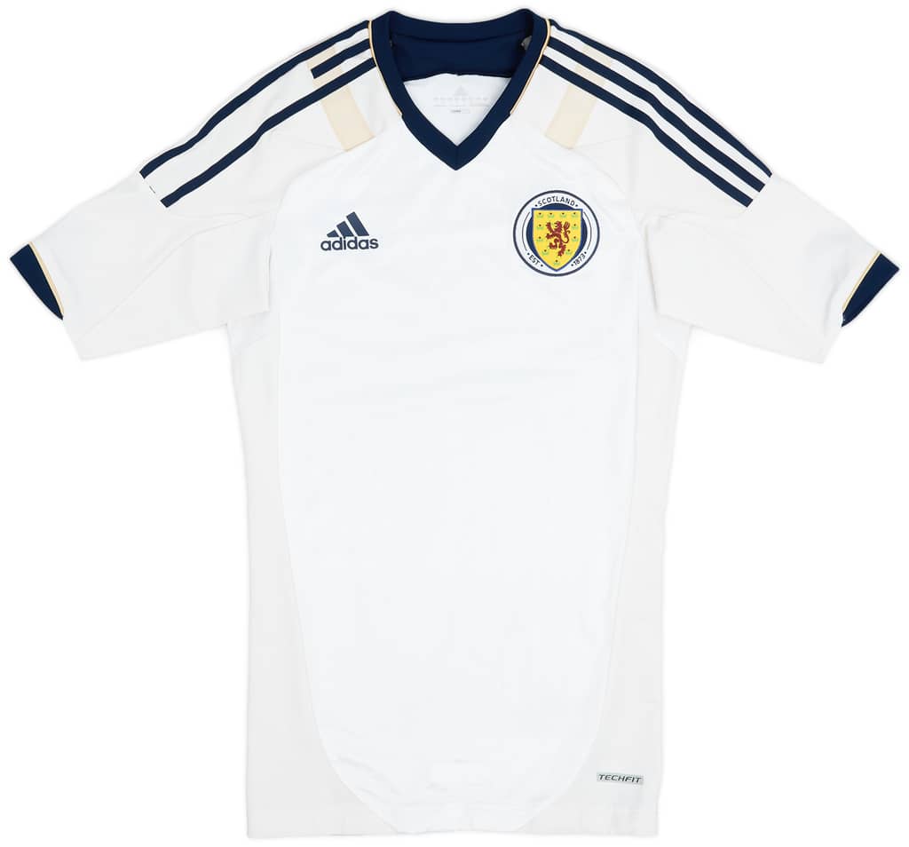 2012-14 Scotland TechFit Player Issue Away Shirt - 9/10 - (S)