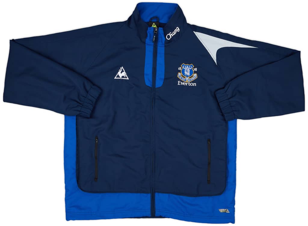2011-12 Everton Le Coq Sportif Track Jacket - 10/10 - (XL)