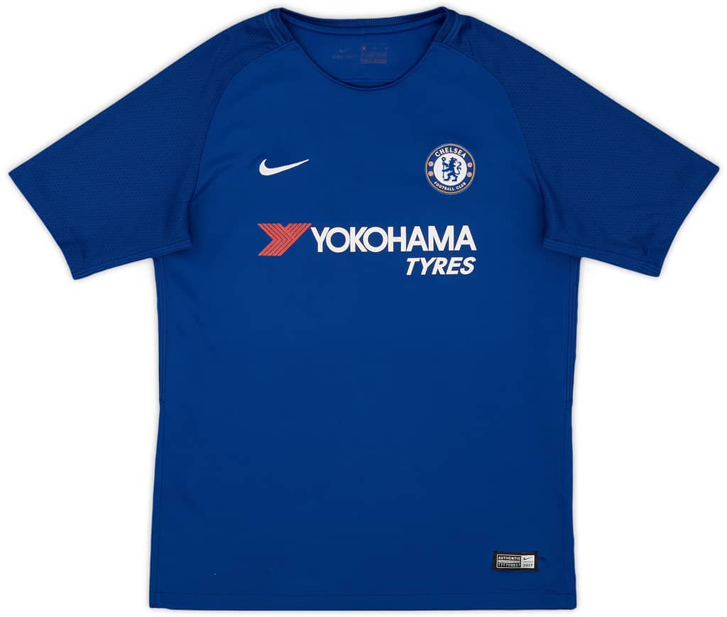2017-18 Chelsea Home Shirt - 8/10 - (XL.Boys)