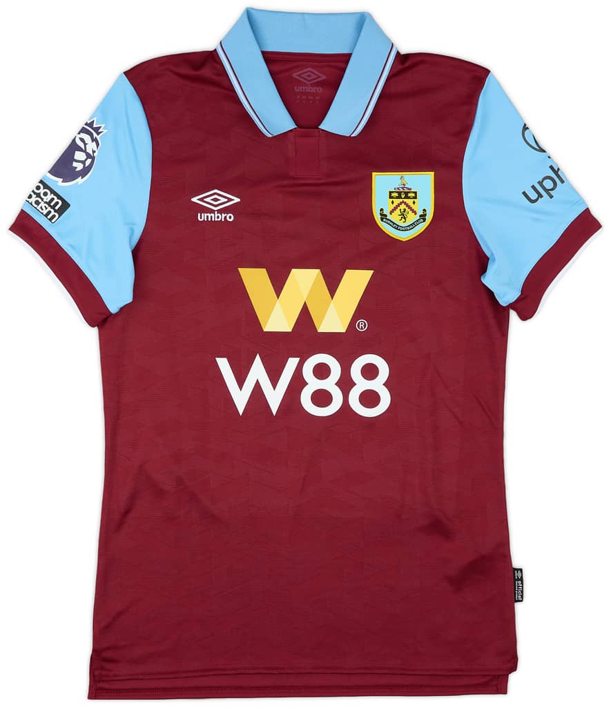 2023-24 Burnley Match Issue Home Shirt Benson #10