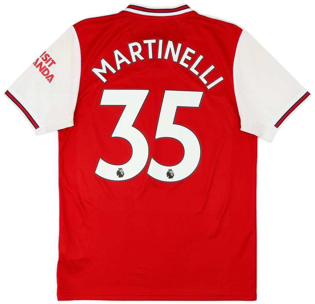2019-20 Arsenal Home Shirt Martinelli #35 - 6/10 - (M)