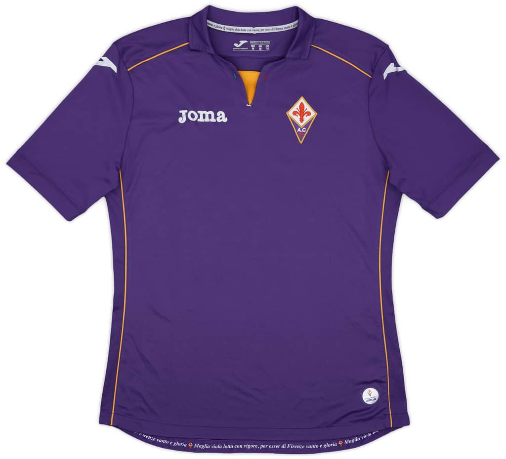 2013-14 Fiorentina European Home Shirt Cuadrado #11 - 7/10 - (M)