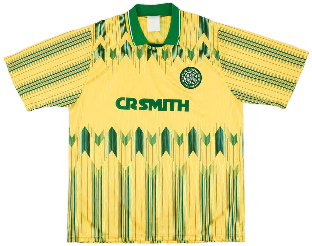 1989-91 Celtic Away Shirt - 6/10 - (L)