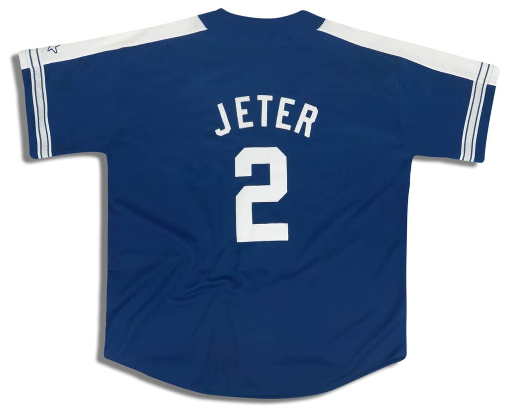 1990s New York Yankees Jeter #2 Starter Jersey XXL