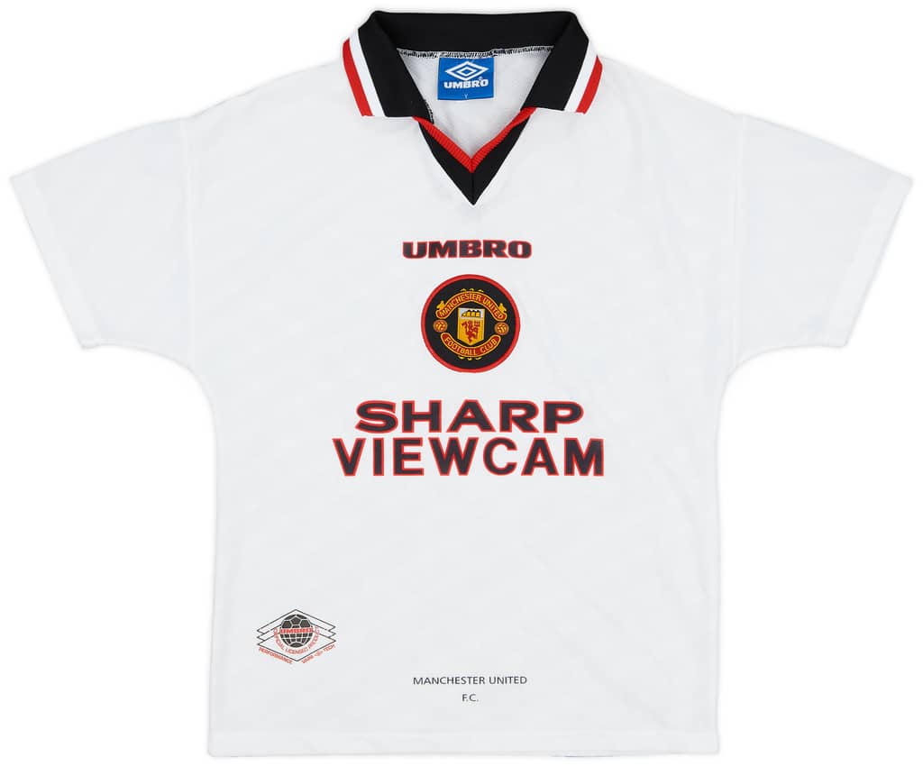 1996-97 Manchester United Away Shirt - 8/10 - (XL.Boys)