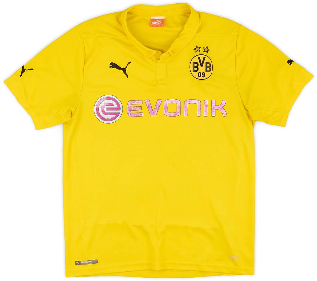2014-15 Dortmund European Home Shirt - 5/10 - (M)