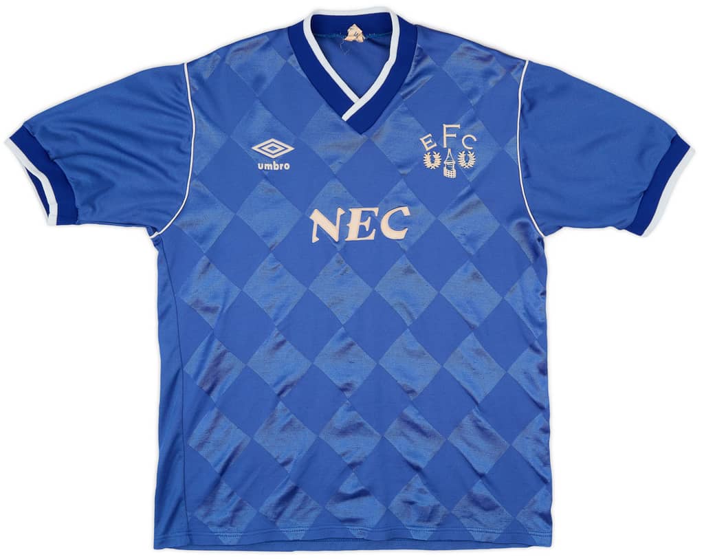 1986-89 Everton Home Shirt - 7/10 - (M)